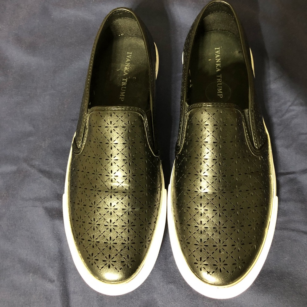 Ivanka Trump black sneakers